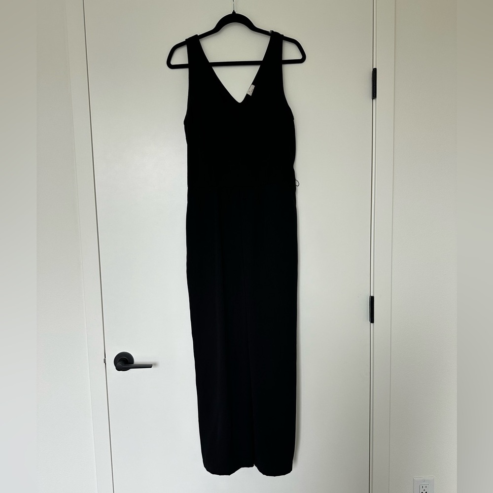 Black sleeveless jumpsuit from Target